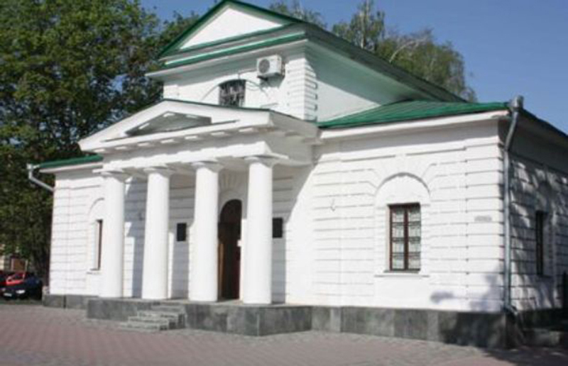 Здание музея космонавтики в Полтаве