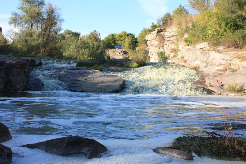 Второй водопад Букского каньона