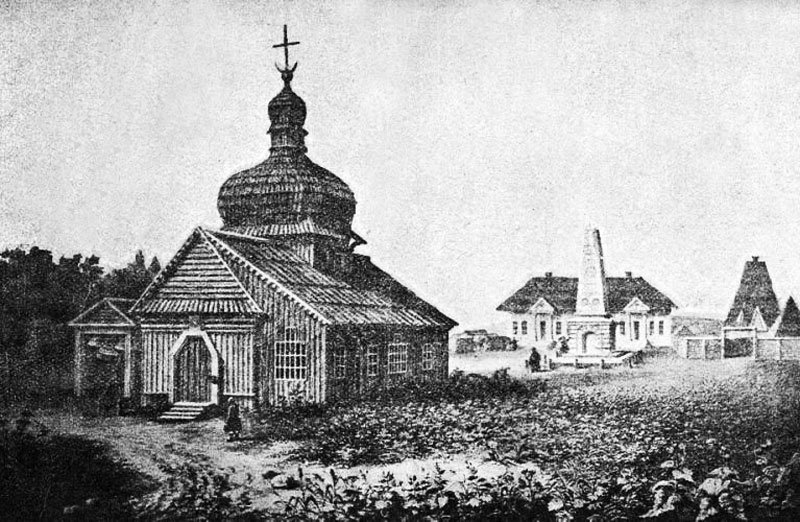 Деревянная-Спасская-церковь