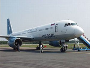Самолет Ту-204