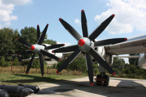 Пропеллеры самолета Ту-95МС