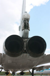 Хвост самолета Ту-22М3