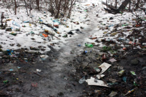 Засранный берег Ворсклы