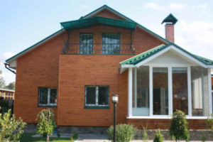 Готовый каркасный дом
