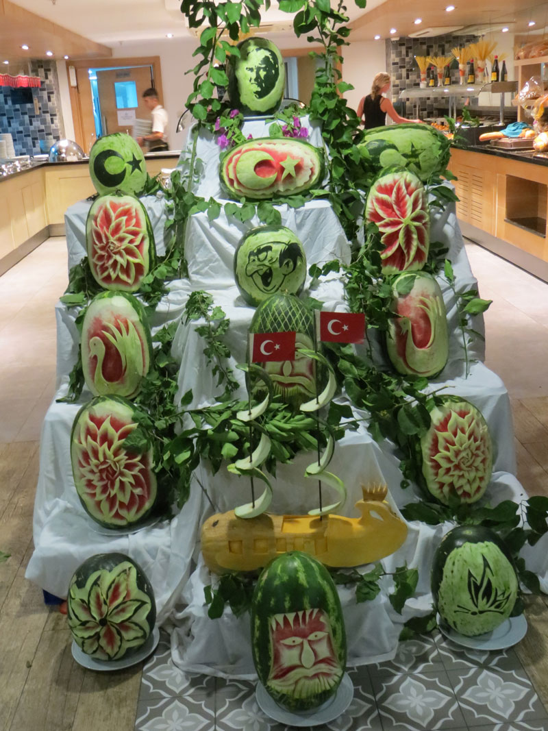 Выставка арбузной живописи